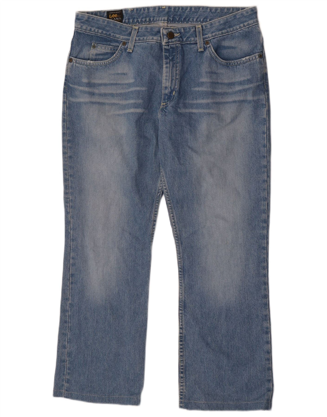 Lee Dame Cameron Bootcut Jeans W34 L27 Blå Bomuld