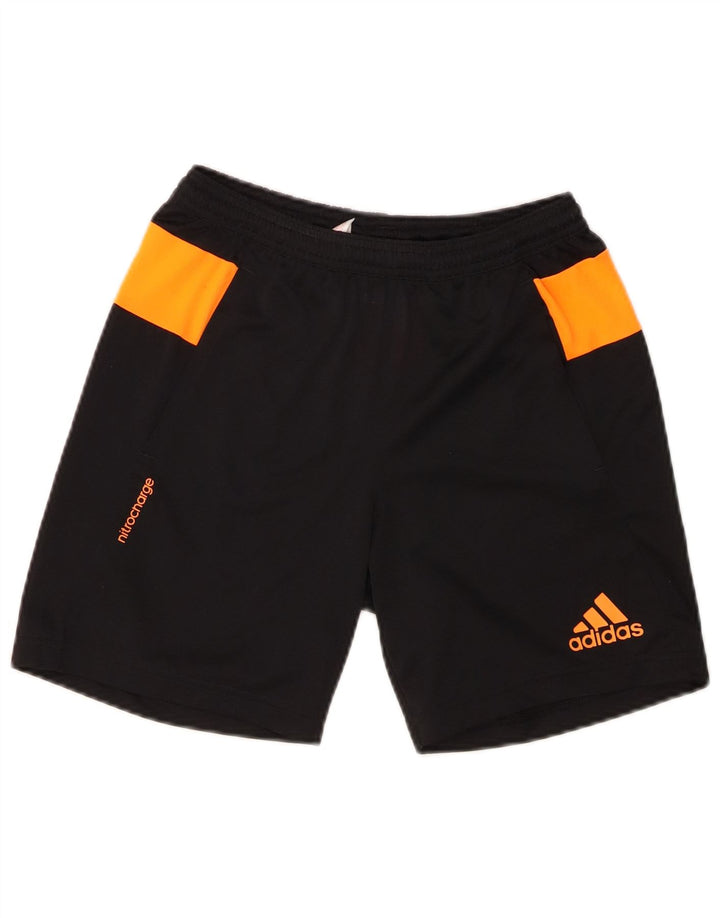 Adidas Boys Climacool Sportshorts 11-12 år Sort Colourblock Polyester