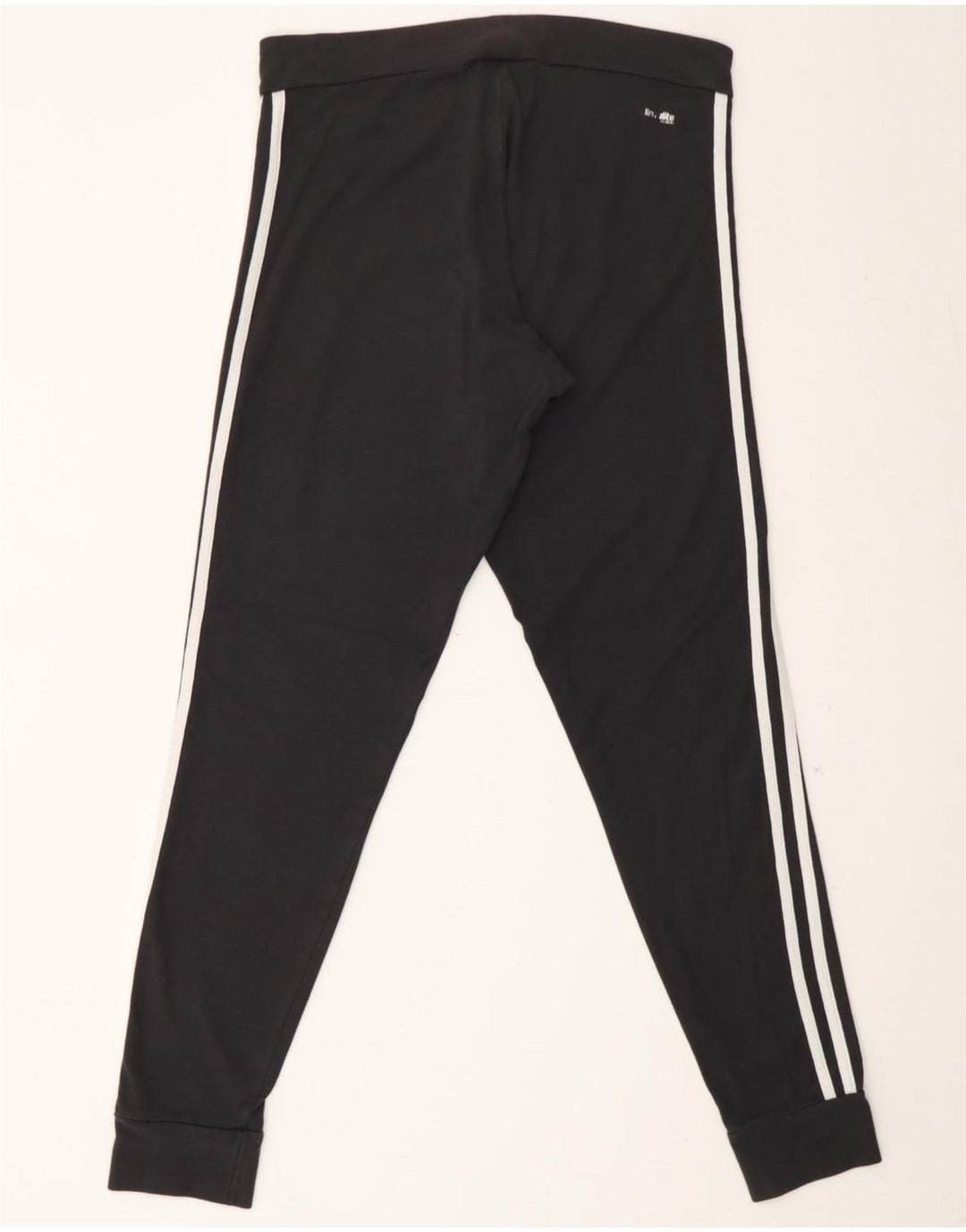 ADIDAS Womens Tracksuit Trousers Joggers UK 12/14 Medium  Black Vintage Adidas and Second-Hand Adidas from Messina Hembry 