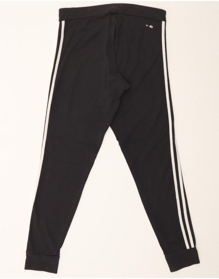 ADIDAS Womens Tracksuit Trousers Joggers UK 12/14 Medium  Black Vintage Adidas and Second-Hand Adidas from Messina Hembry 