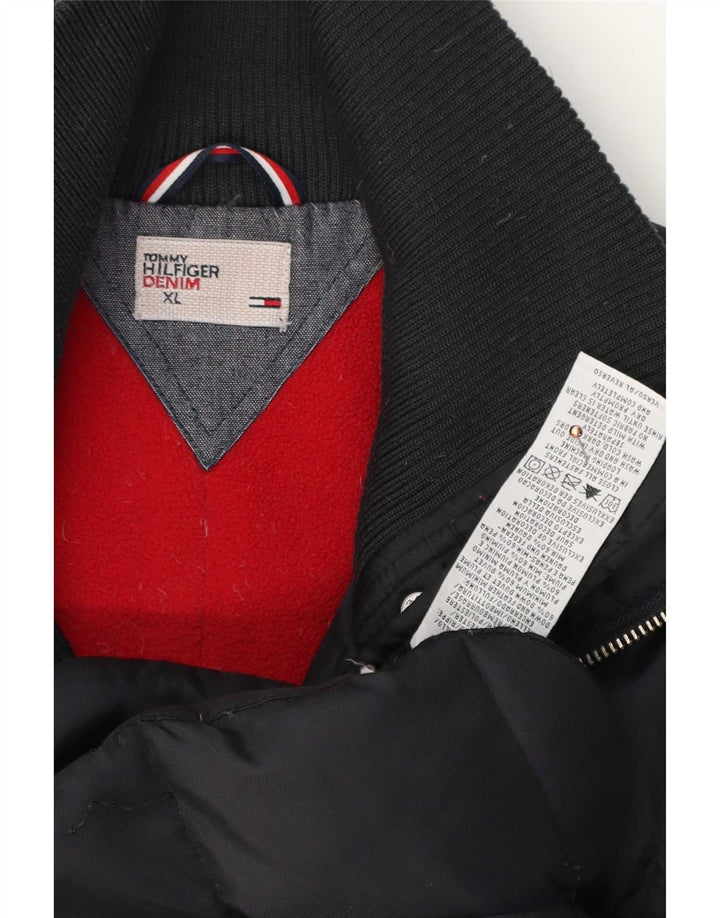 Tommy Hilfiger Dame Polstret Gilet UK 18 XL Navy Blue Polyester