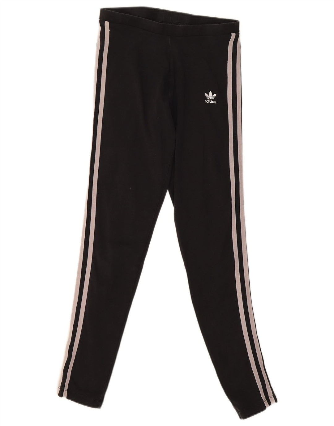 Adidas Dame Leggings UK 8 Small Black Bomuld