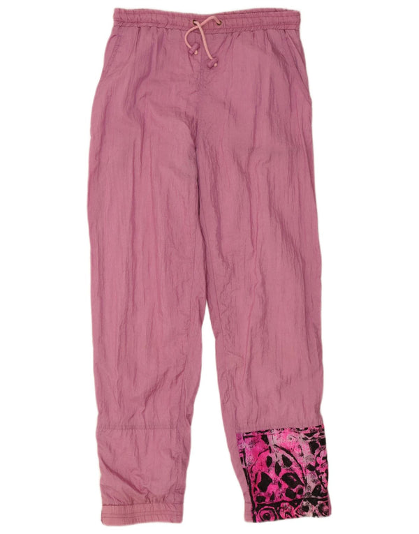 MC Kee's Womens træningsdragt Bukser Joggers UK 14 Large Pink Floral