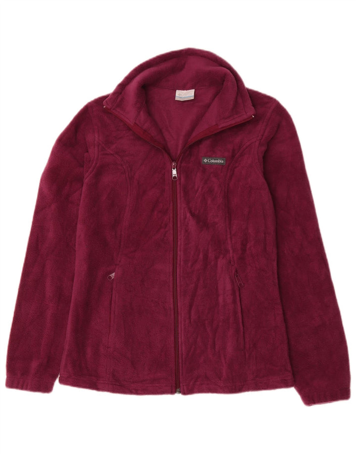 Columbia Dame Fleecejakke UK 10 Lille Bourgogne Polyester