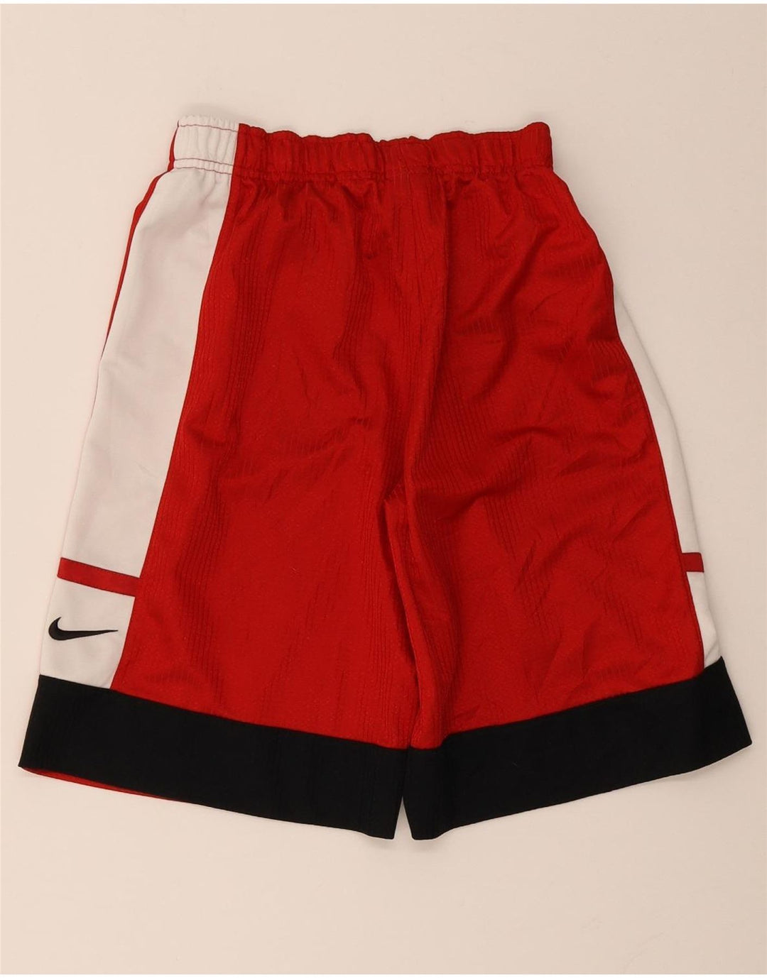 Nike Sportsshorts til mænd Medium Rød Colourblock Polyester