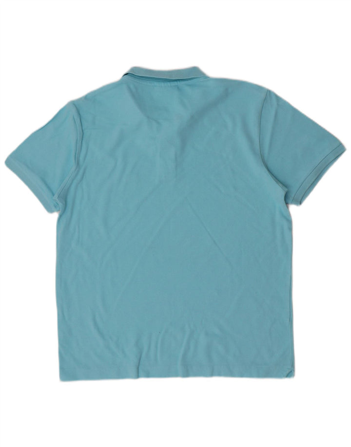 Lacoste Herre Classic Fit Polo Shirt Størrelse 5 Large Blå