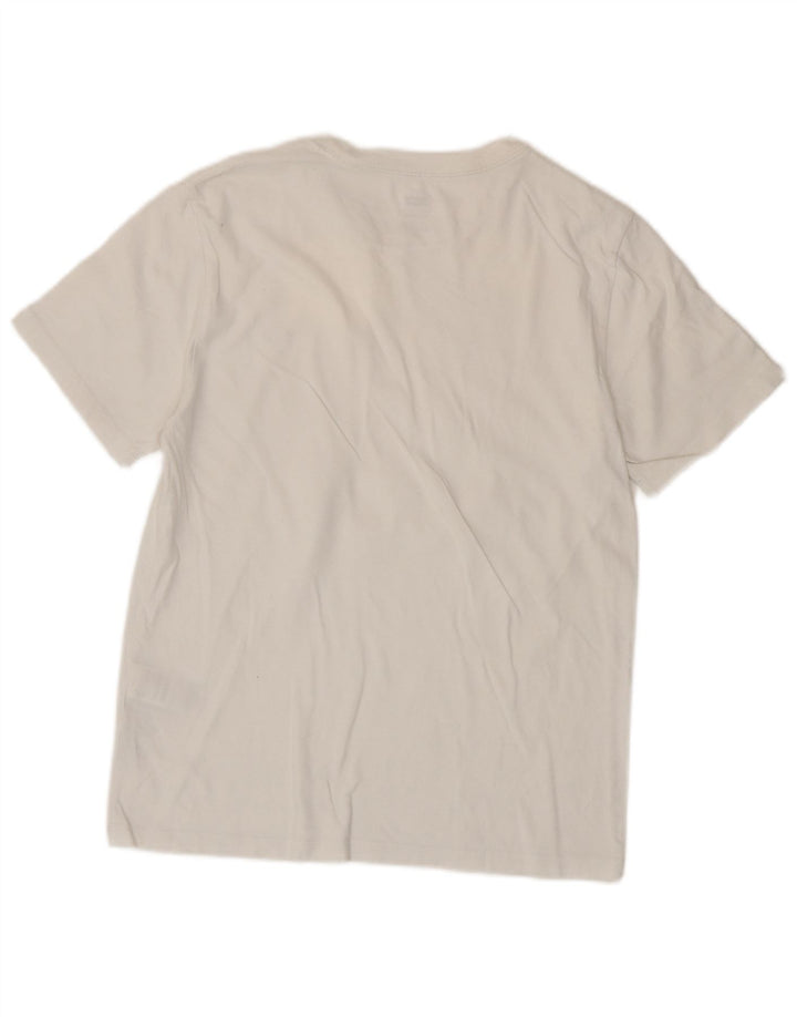 Levi's Herre Standard T-Shirt Top Lille Hvid Bomuld