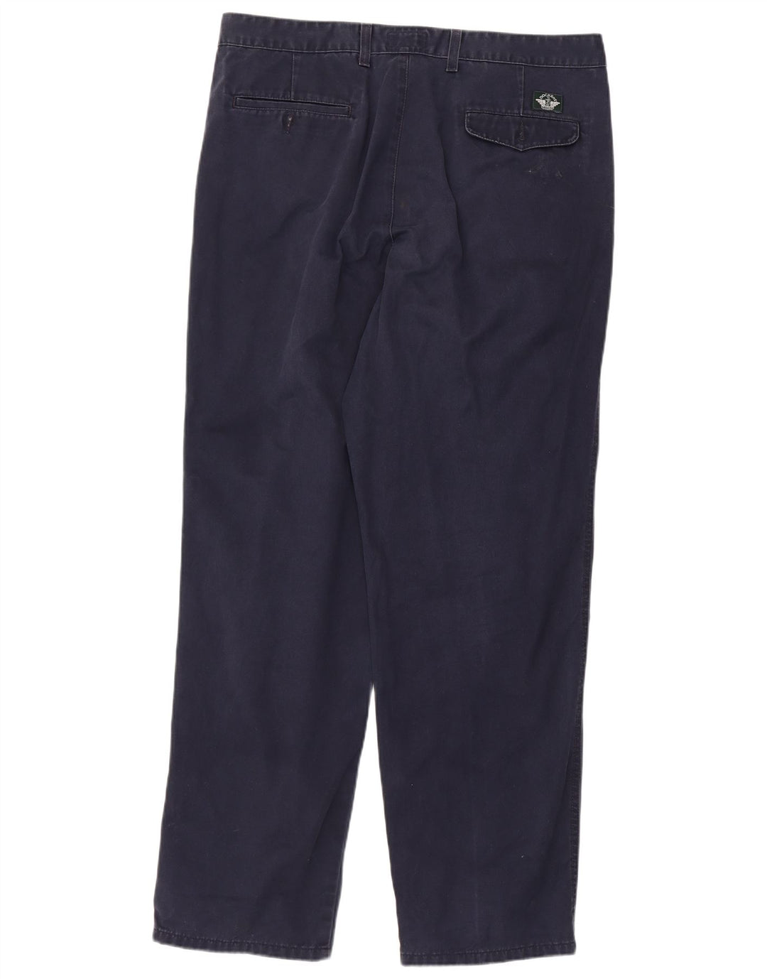 Dockers Herre Khakis Pegged Chino Bukser W38 L32 Marineblå Bomuld