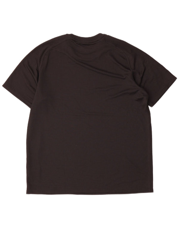 Adidas Herre All Blacks Grafisk T-Shirt Top XL Sort Polyester