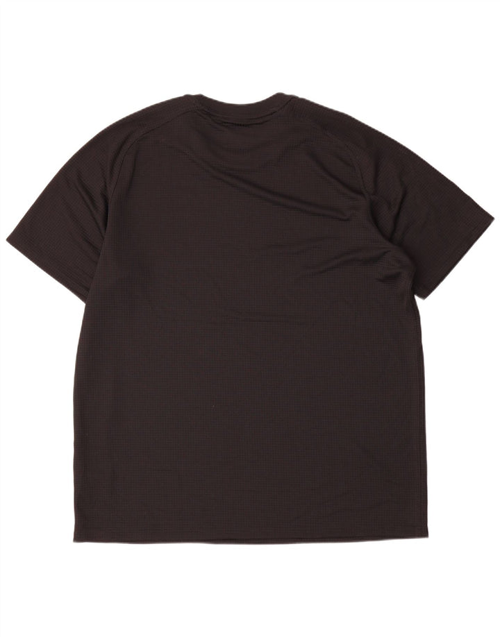 Adidas Herre All Blacks Grafisk T-Shirt Top XL Sort Polyester