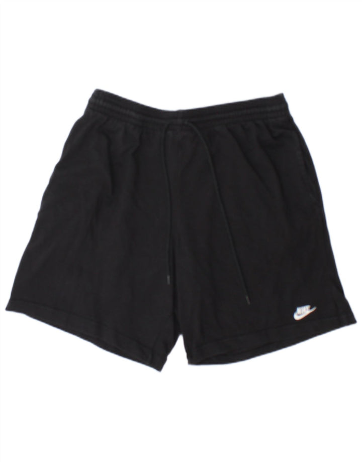 Nike Herre Sportshorts Medium Sort Bomuld