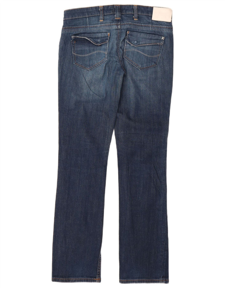 LEE Dame Selah Straight Straight Jeans W28 L31 Blå Bomuld