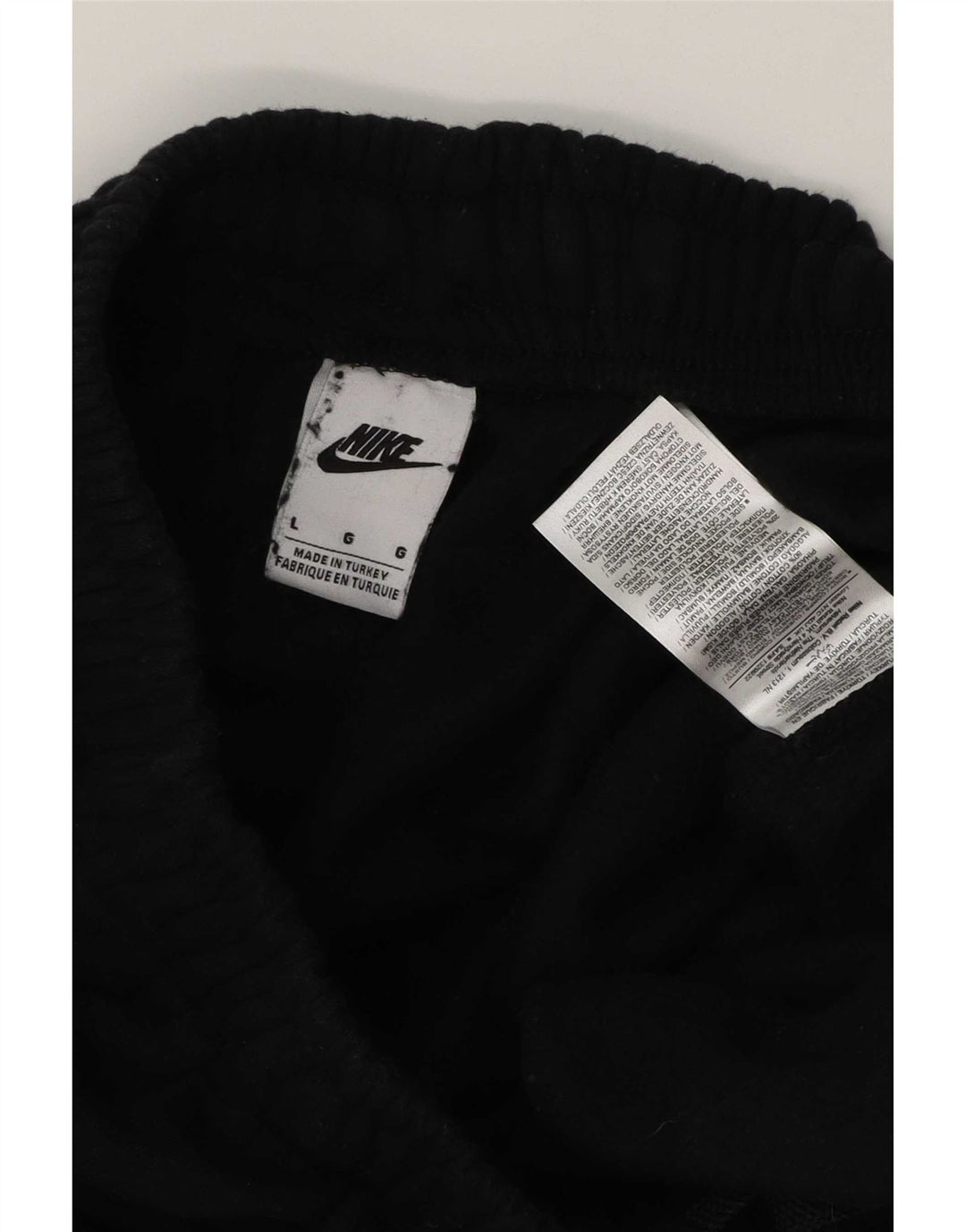 Nike Herre Graphic Cargo træningsdragt Bukser Joggers Large Sort Bomuld