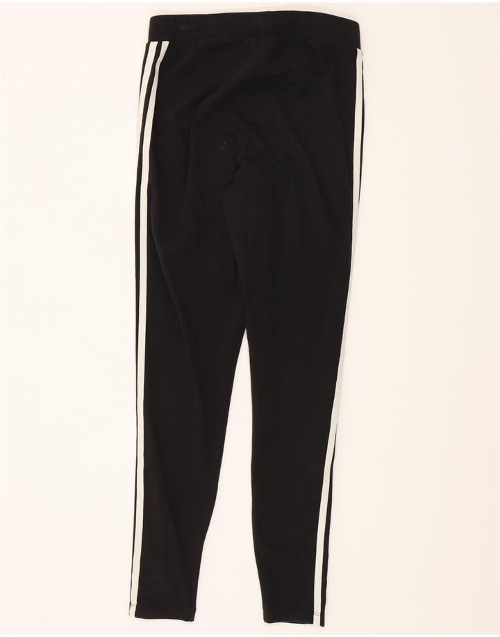 Adidas Dame Leggings UK 14 Large Black Bomuld