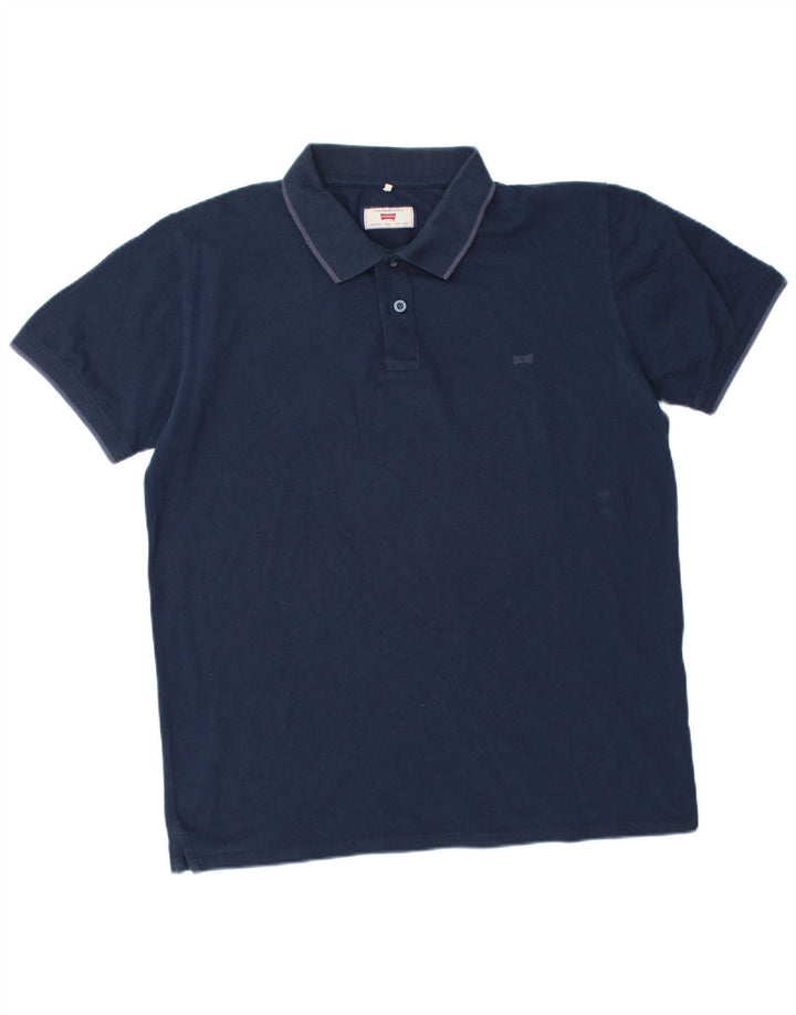 CARRERA Regular Fit Polo Shirt XL Marineblå Bomuld