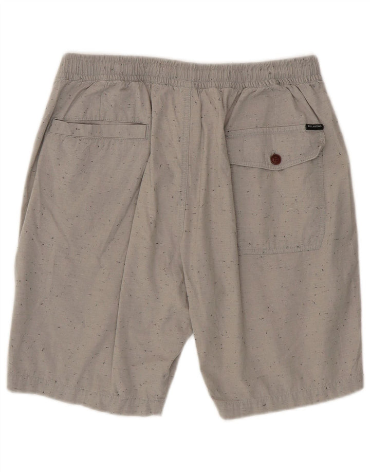 Billabong Herre Chino Shorts Medium W30 Grå plettet bomuld