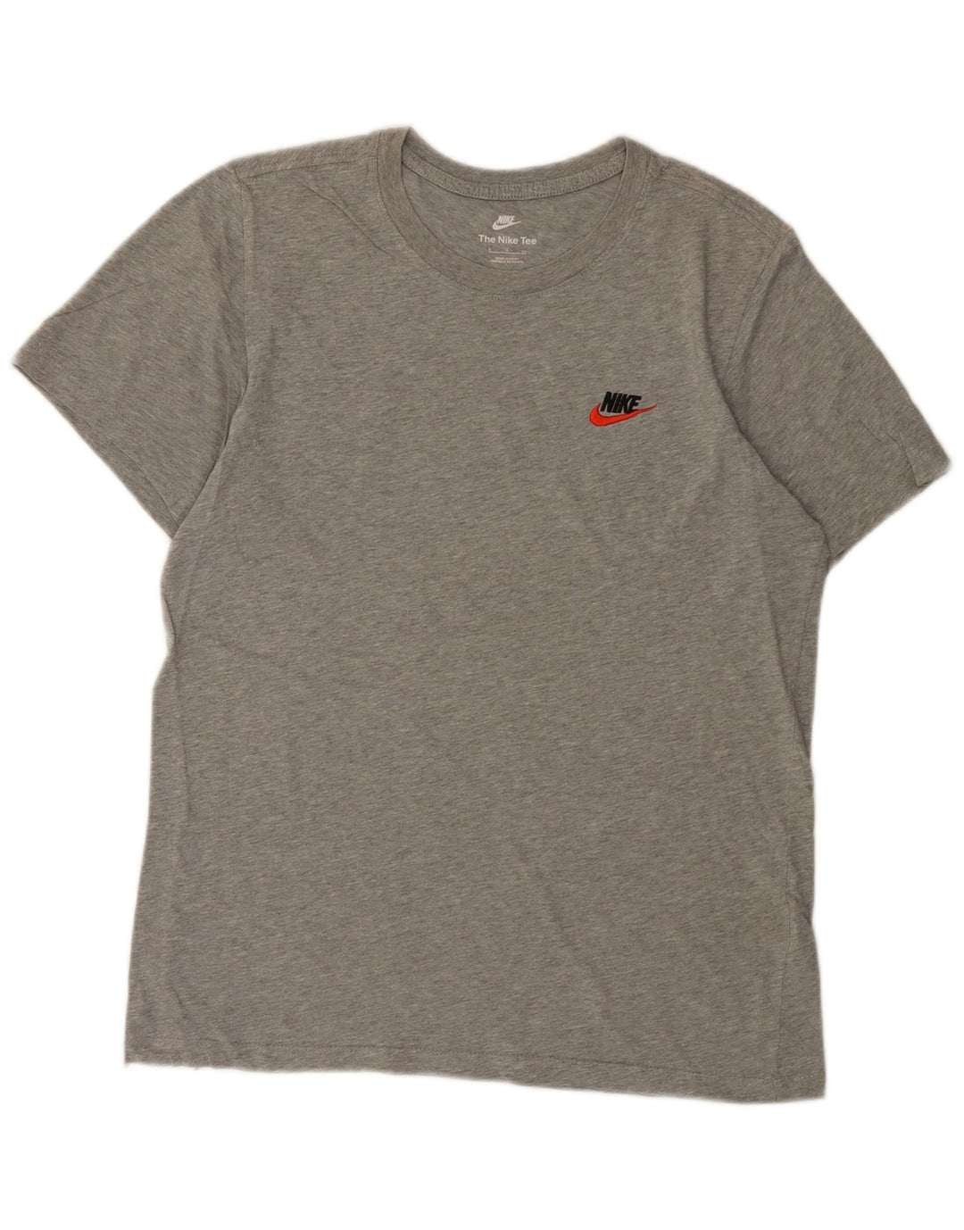 Nike T-shirt top til mænd, lille grå bomuld