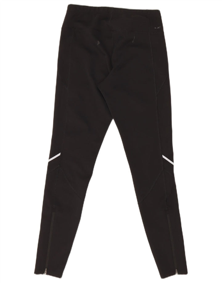 New Balance Dame Grafiske Leggings UK 12 Medium Sort