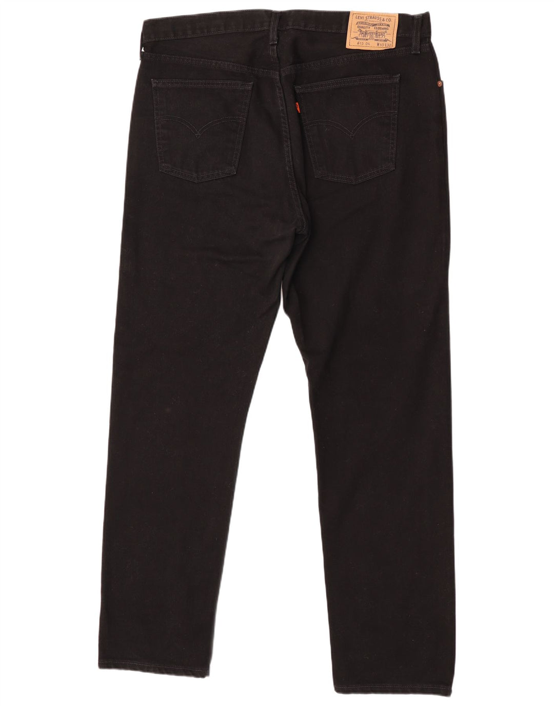 Levi's Herre 615 Straight Jeans W40 L32 Sort Bomuld