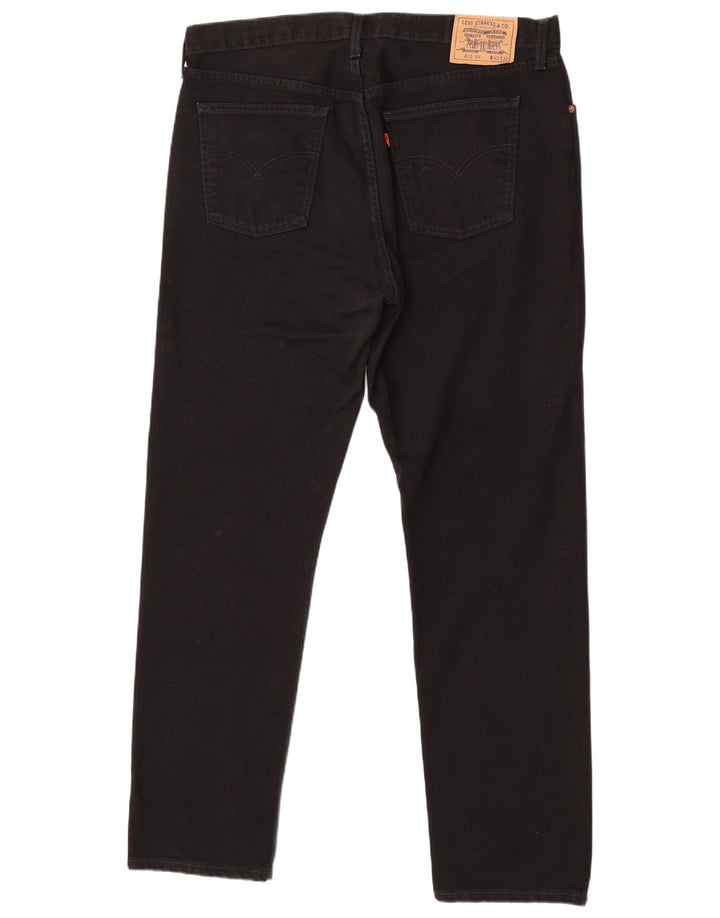 Levi's Herre 615 Straight Jeans W40 L32 Sort Bomuld