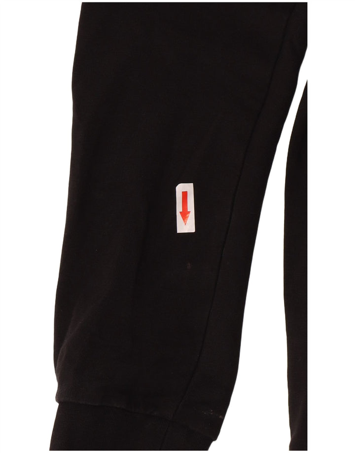 Fila Dame Grafisk Sweatshirt Jumper Lille sort bomuld