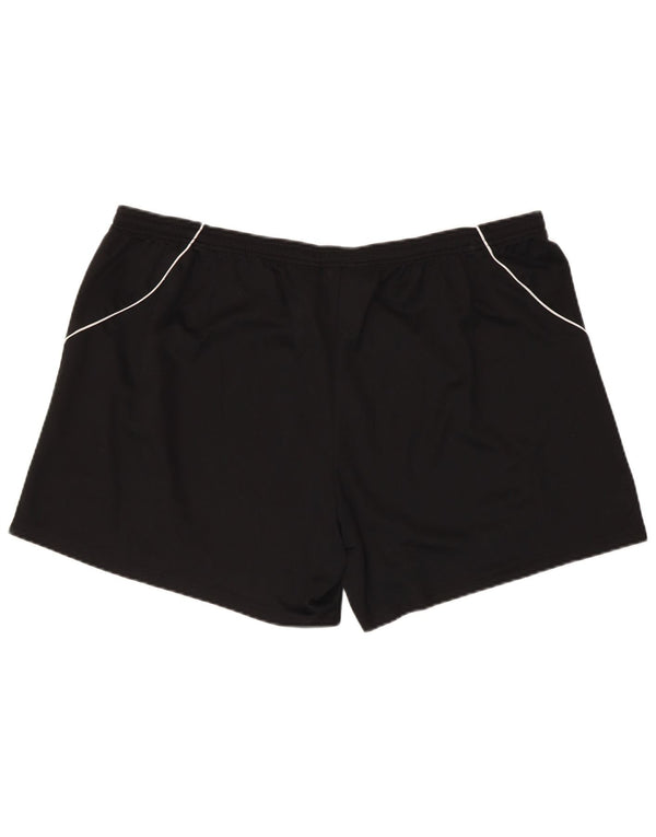 Adidas Dame Climalite Sport Shorts UK 20 2XL Sort Polyester