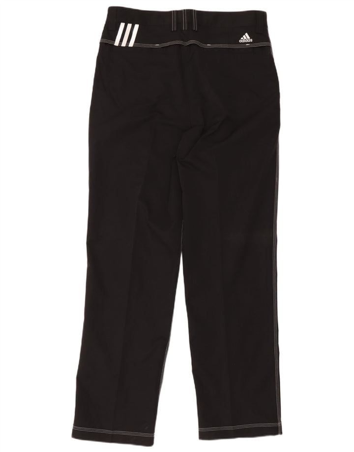 Adidas Herre Climacool Straight Chino Bukser W34 L32 Sort Polyester