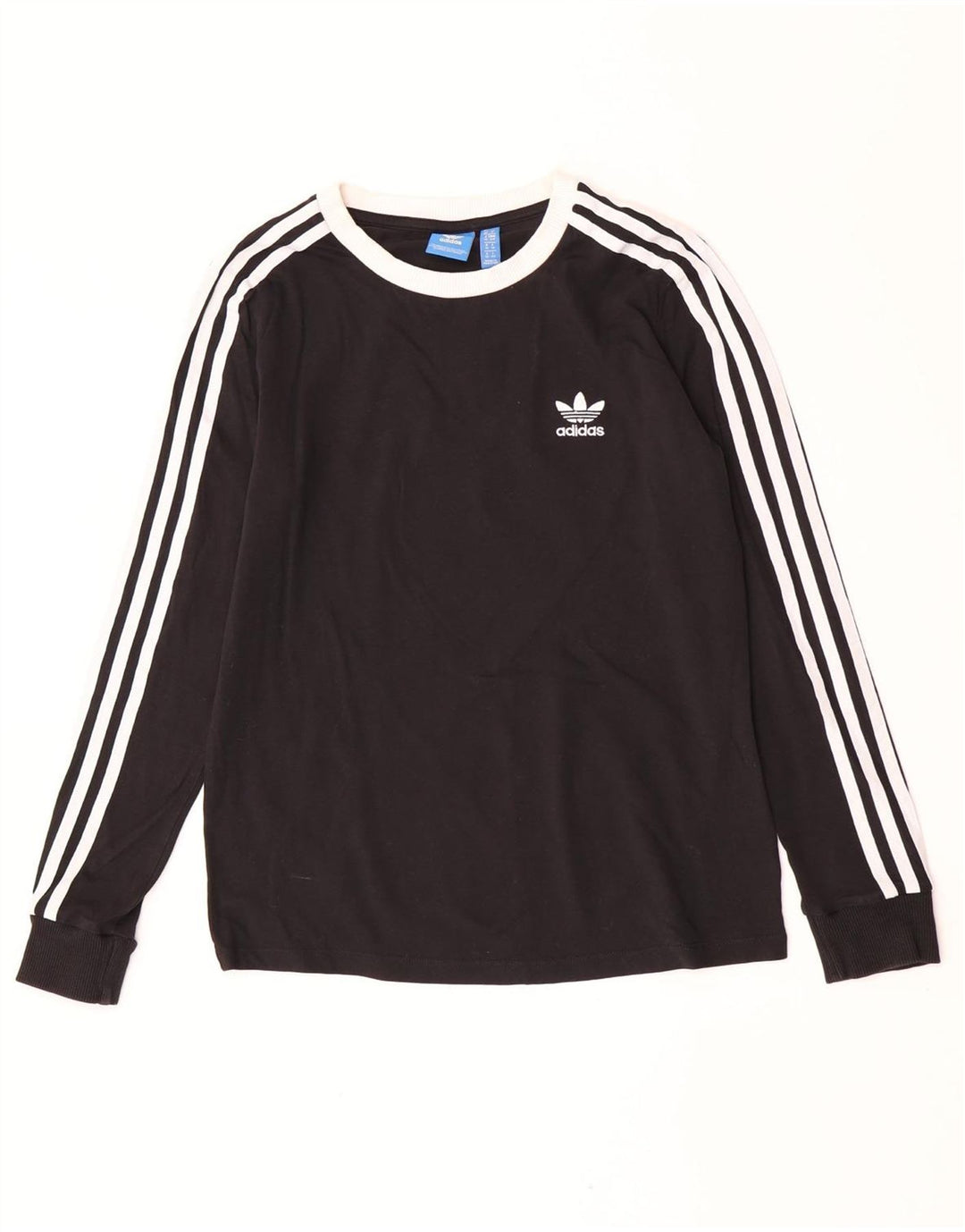 Adidas Dame Top Langærmet UK 10 Small Black Bomuld