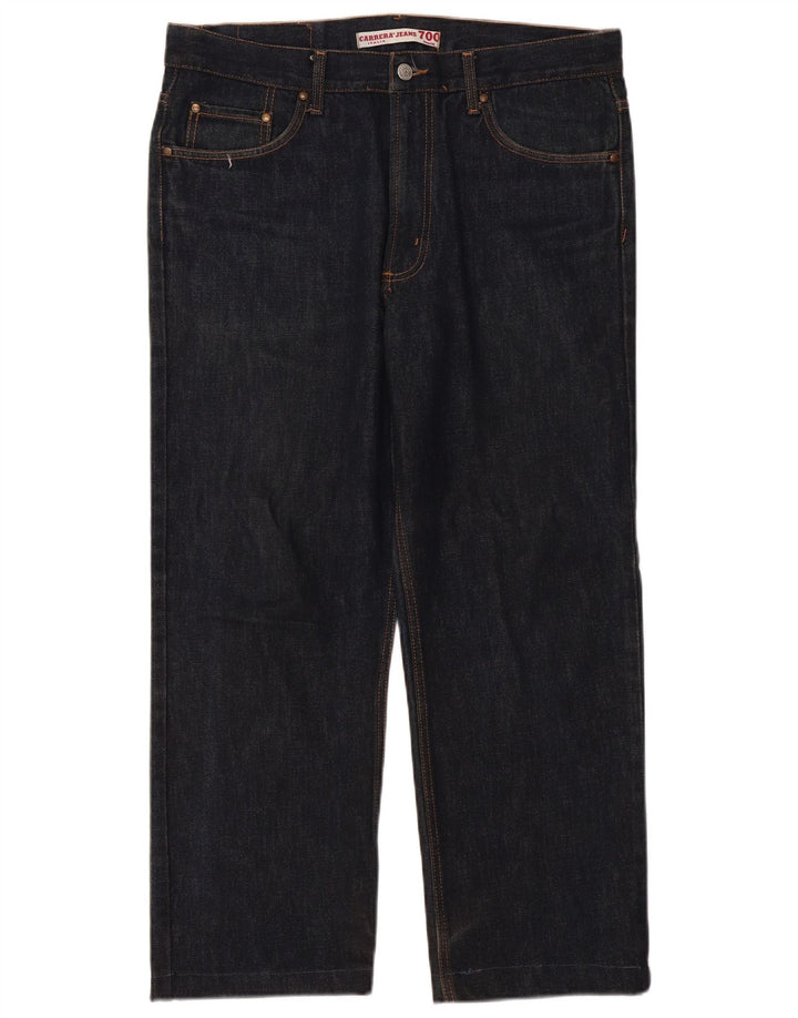 Carrera Dame 700 Straight Jeans W36 L27 Marineblå Bomuld