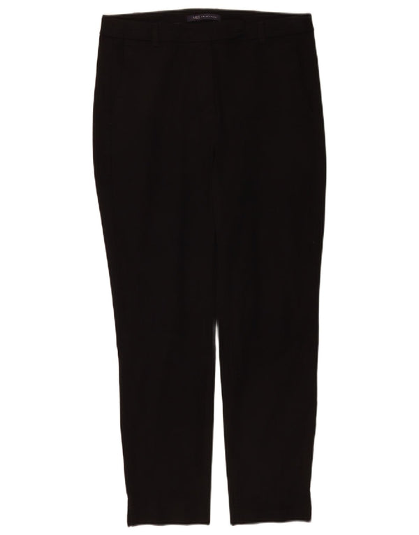 Marks & Spencer Lige Chinobukser til kvinder UK 10 Small W28 L26 Sort