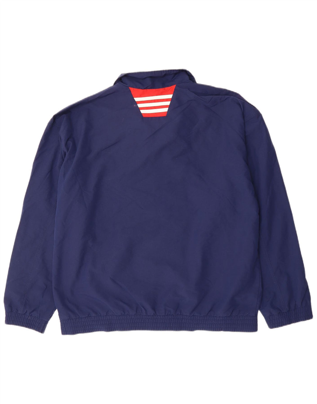 Adidas Træningsdragt til mænd Topjakke UK 42/44 Stor marineblå polyester