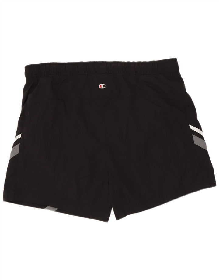 CHAMPION Badeshorts til mænd Large Black Colourblock Polyester