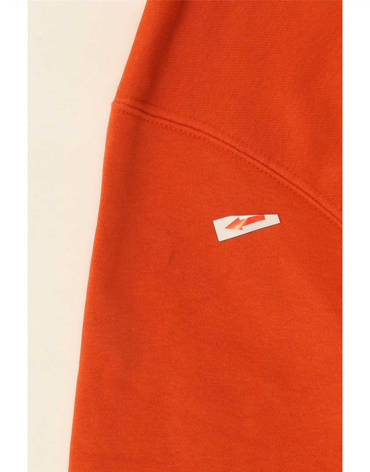 Nike Herre sweatshirt Jumper Medium Orange Bomuld