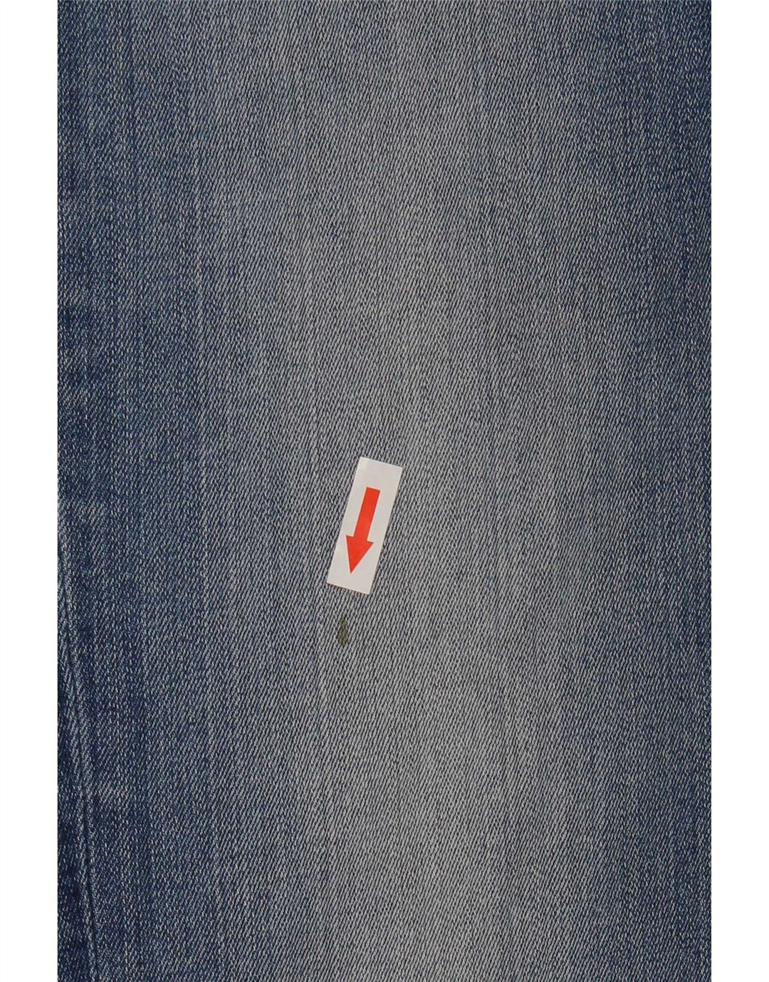 Levi's Dame 714 Straight Jeans W25 L32 Blå Bomuld