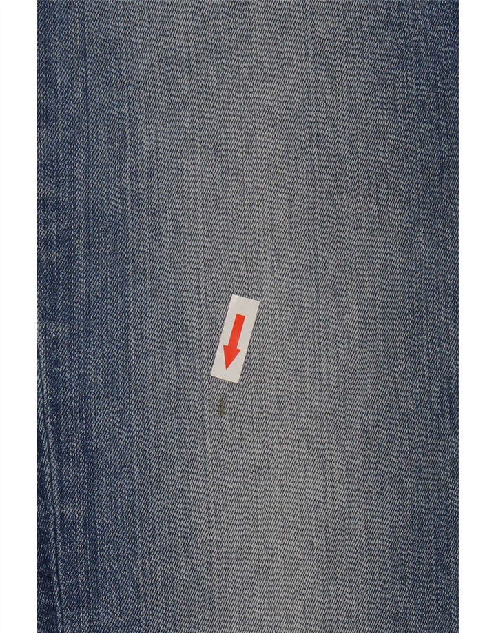 Levi's Dame 714 Straight Jeans W25 L32 Blå Bomuld