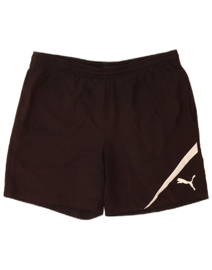 Puma Badeshorts til mænd mellem sort polyester