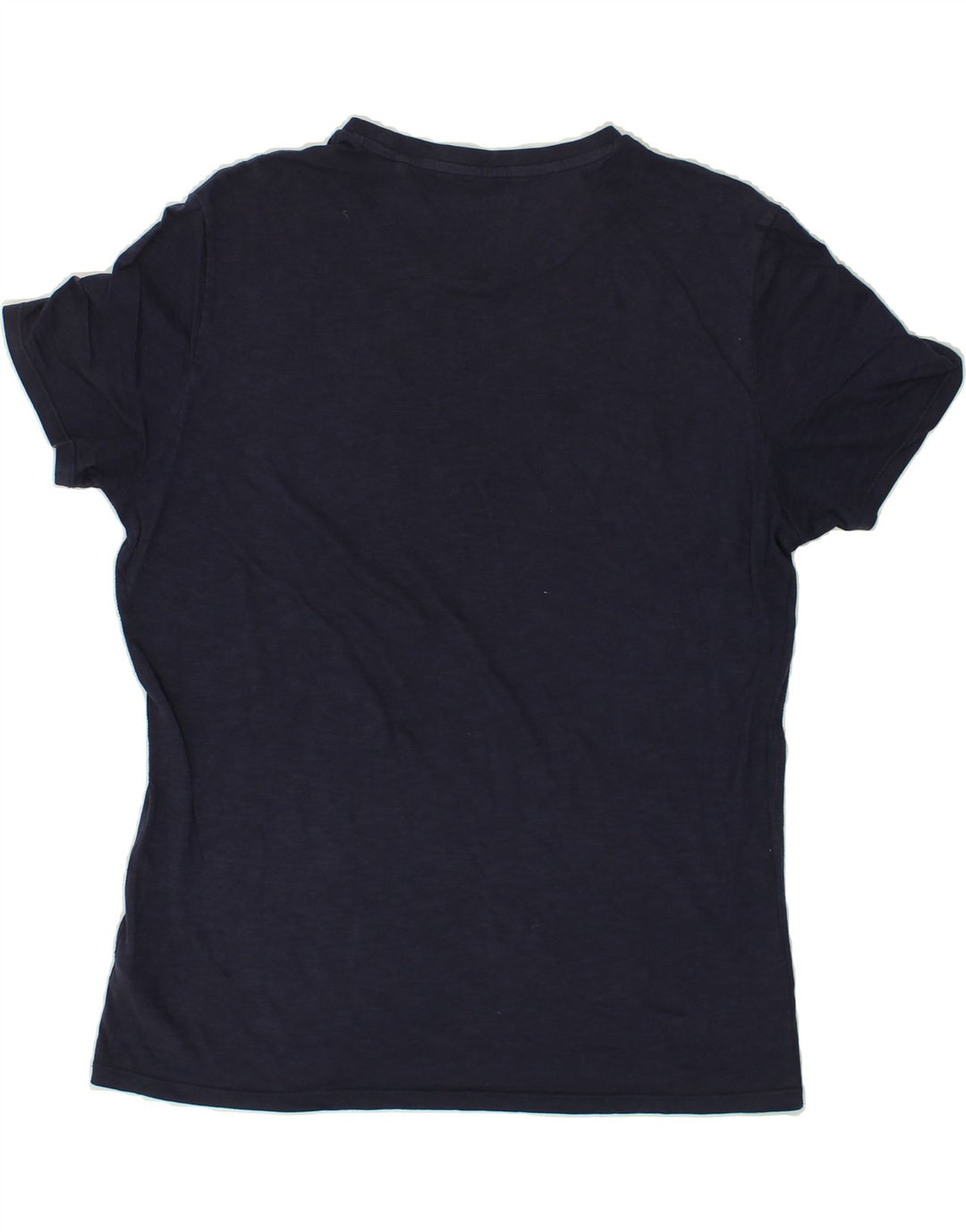 GUESS Mens T-Shirt Top XL Navy Blue Cotton Vintage Guess and Second-Hand Guess from Messina Hembry 