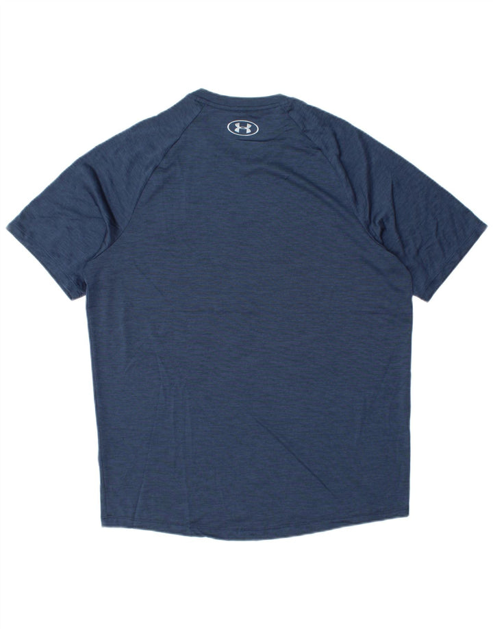 UNDER ARMOUR Herre T-Shirt Top Medium Navy Blue