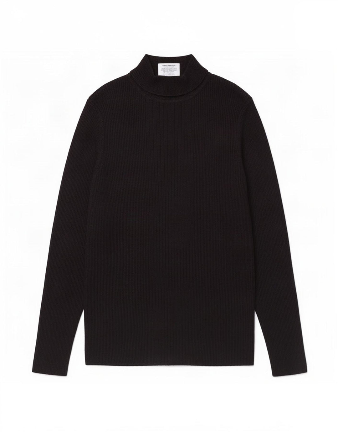 Marks & Spencer Dametop Langærmet UK 12 Medium Sort Viscose