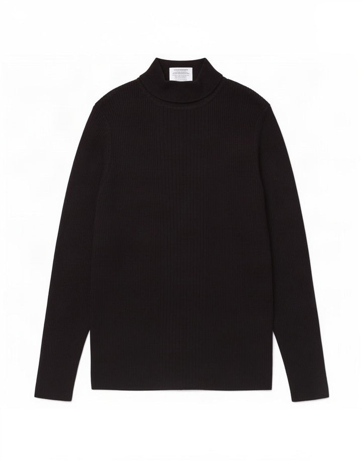 Marks & Spencer Dametop Langærmet UK 12 Medium Sort Viscose