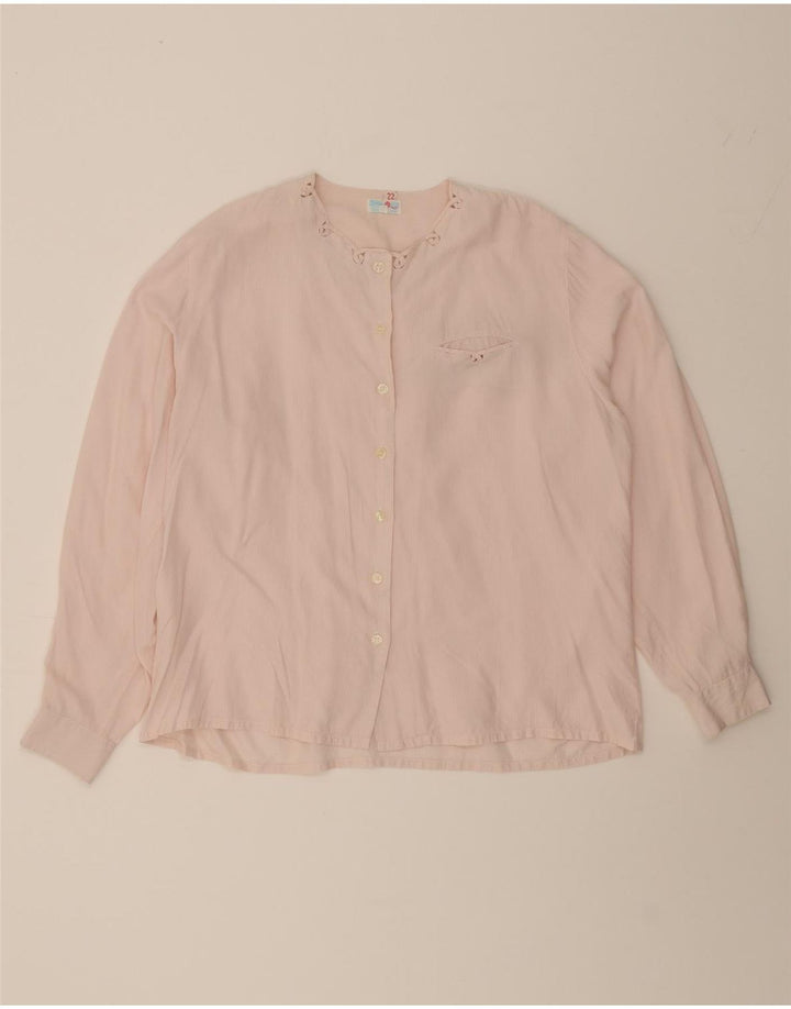 BALLOON Womens Shirt Blouse IT 48 XL Pink Pinstripe Vintage Balloon and Second-Hand Balloon from Messina Hembry 