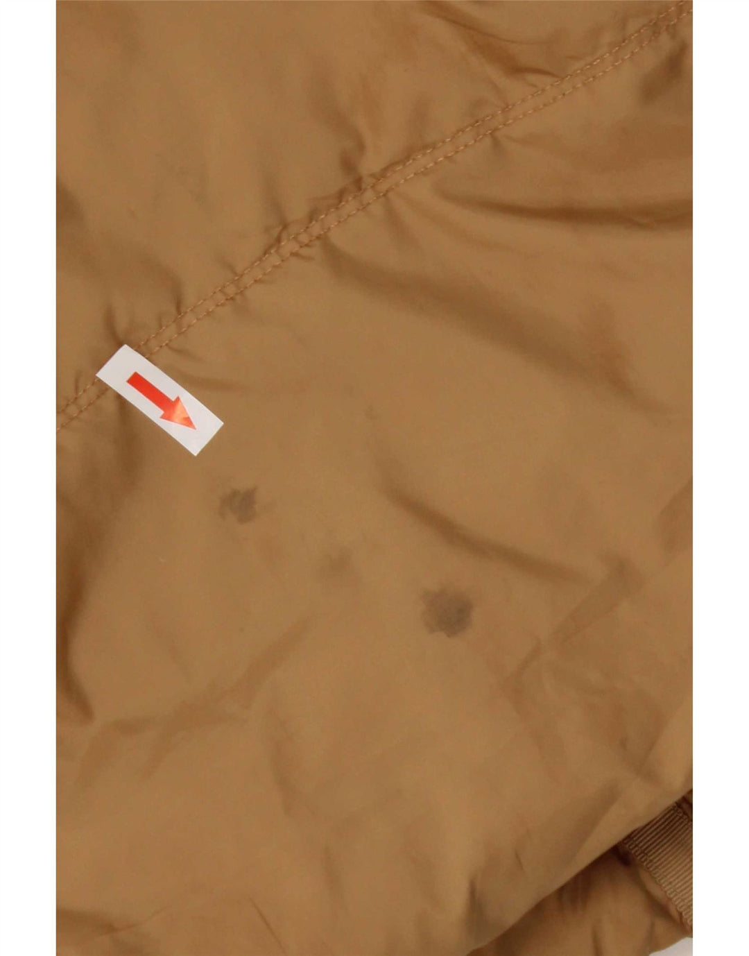 Tommy Hilfiger Dame Hætte Polstret Frakke UK 10 Lille brun polyester