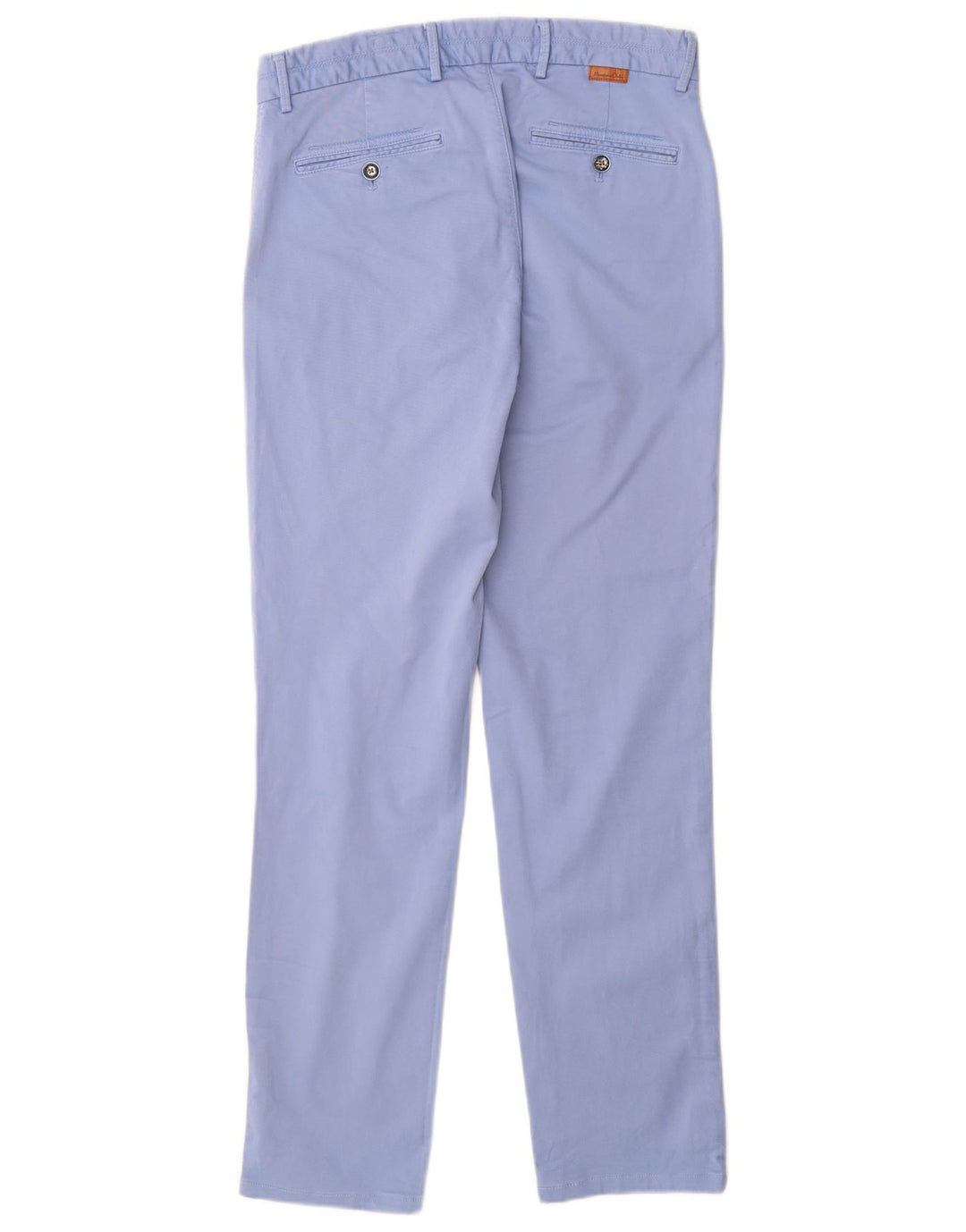 MASSIMO DUTTI Herre Slim Fit Chinobukser EU 38 Small W30 L30 Blå