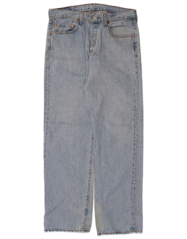 Levi's Straight Jeans til mænd W34 L32 blå bomuld