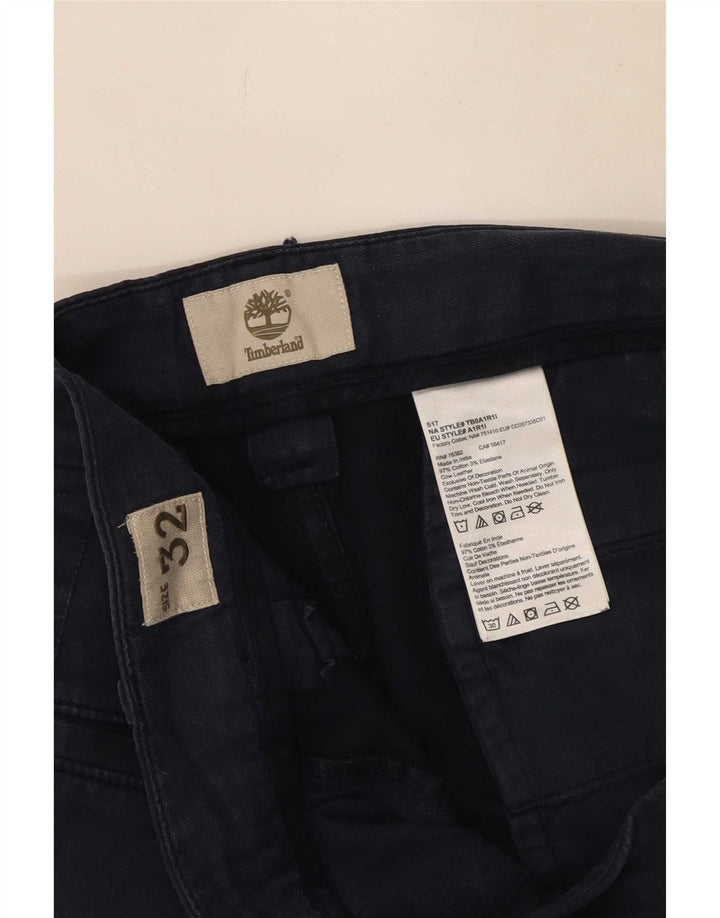 Timberland Herre Chino Shorts W32 Medium Navyblå Bomuld
