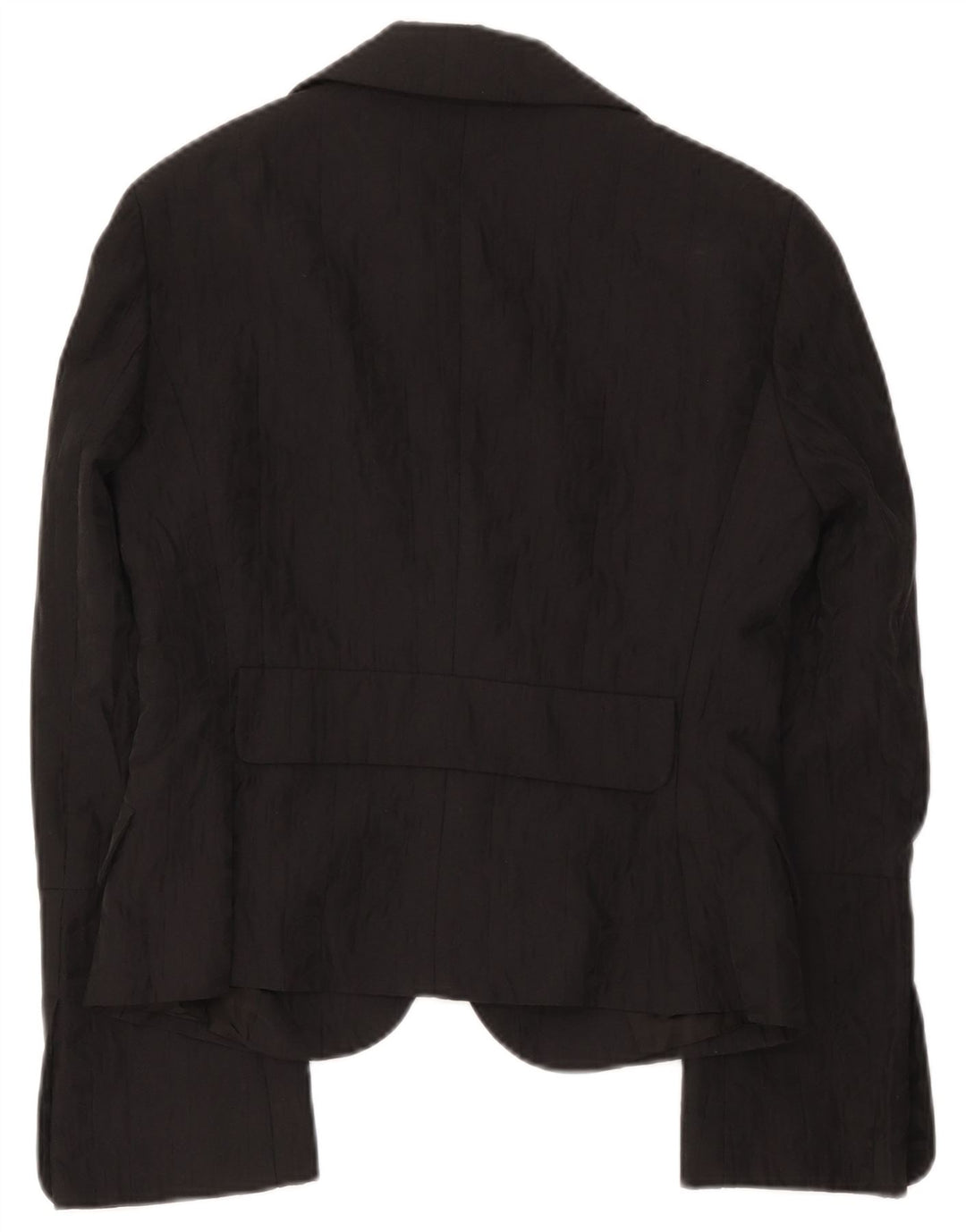 Max & Co. Dame 2-knaps blazerjakke UK 14 Stor sort bomuld