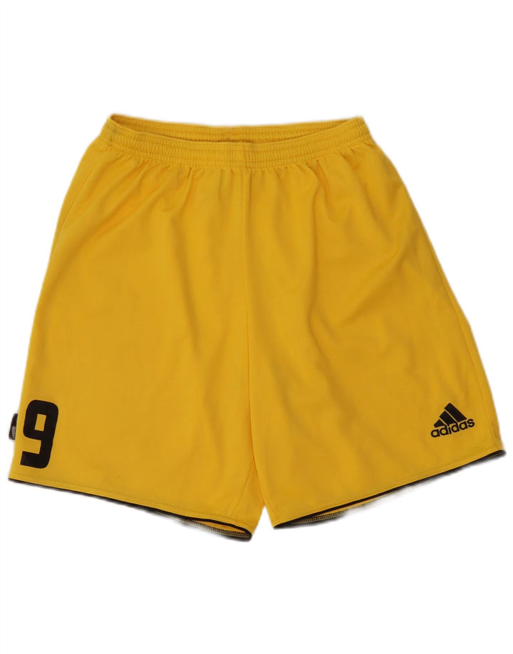 Adidas drenge grafiske sportsshorts 11-12 år Medium gul polyester