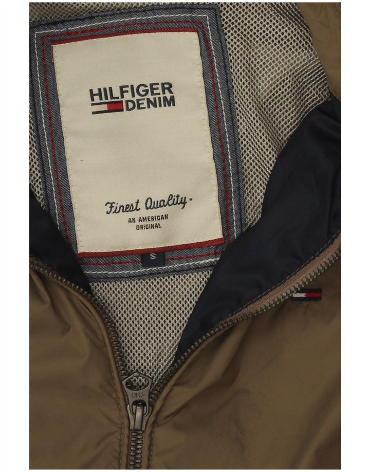 Tommy Hilfiger Dame Regnjakke UK 10 Lille Beige Nylon
