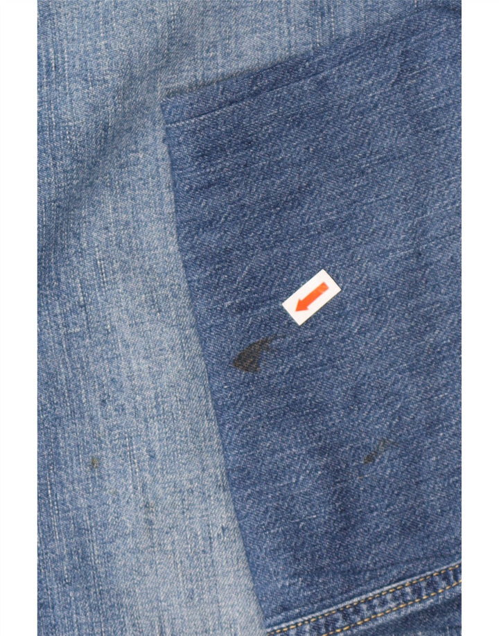 LEE Straight Jeans til kvinder W32 L32 Blå