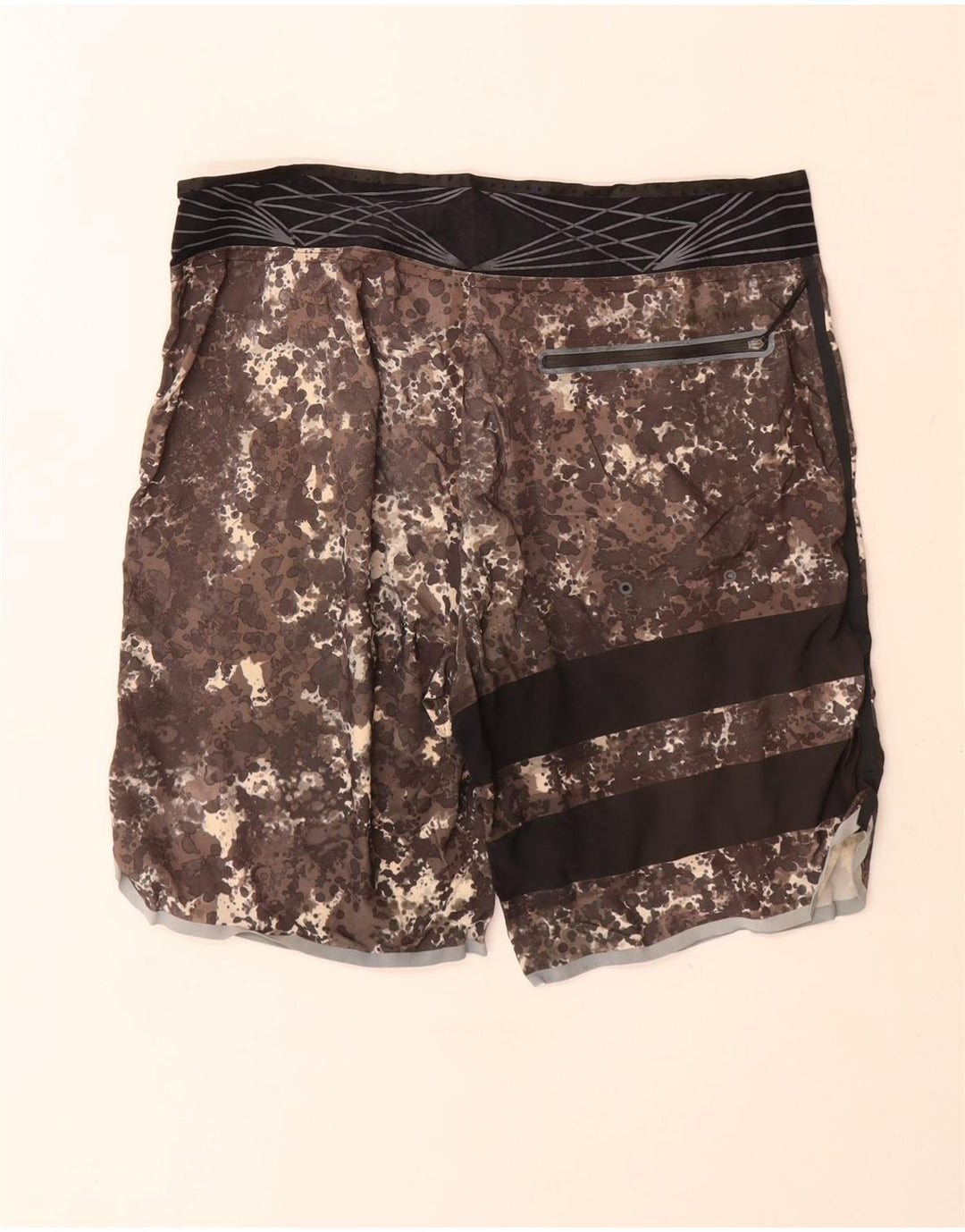 Hurley Herre grafiske svømmeshorts Medium Grå Camouflage